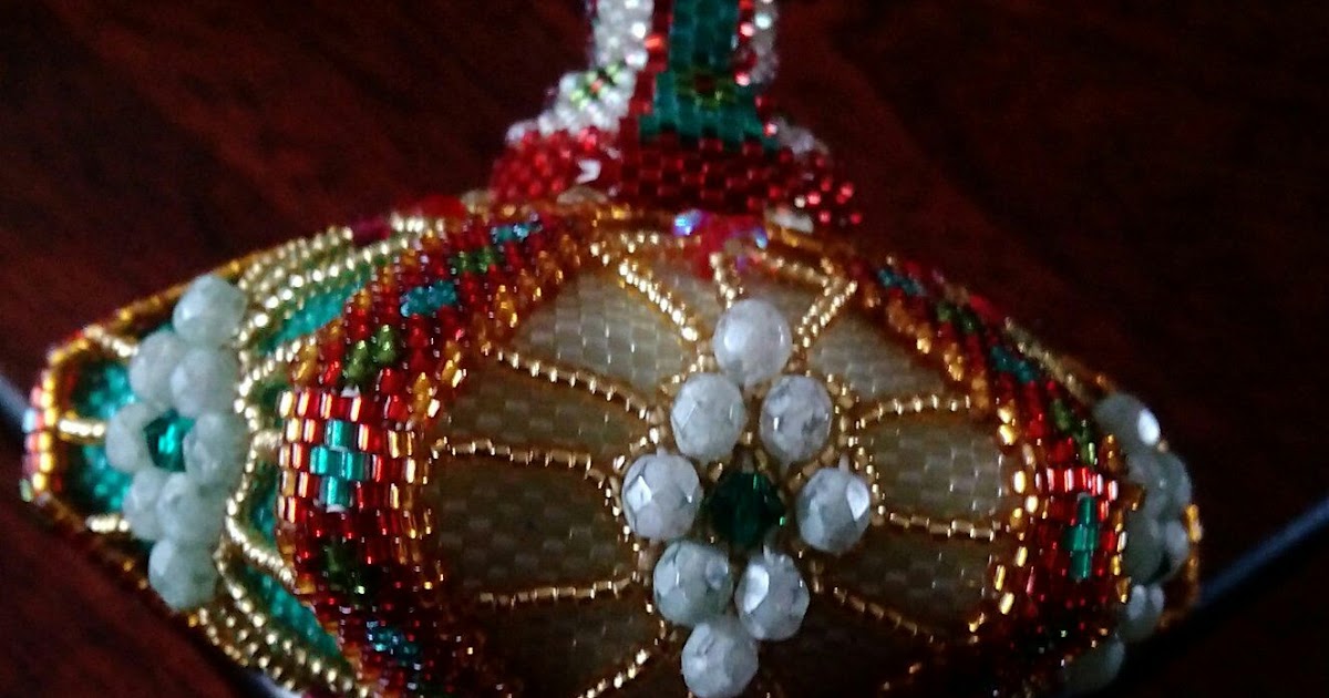 Riana Olckers 珠编织图案：圣诞装饰品