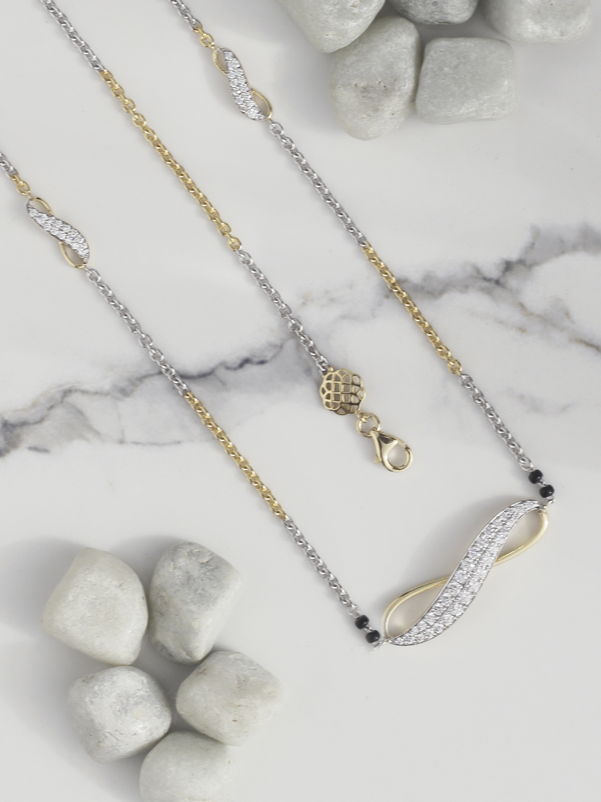 Infinity Diamond Mangalsutra