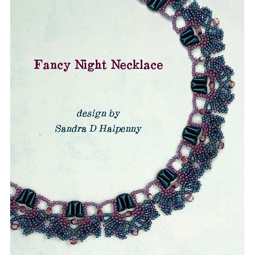 串珠图案和想法：花式夜间项链图案