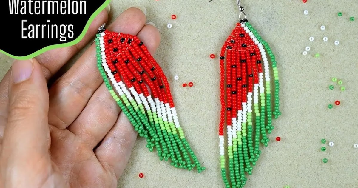 BijuTeo 的三个有趣的串珠耳环教程