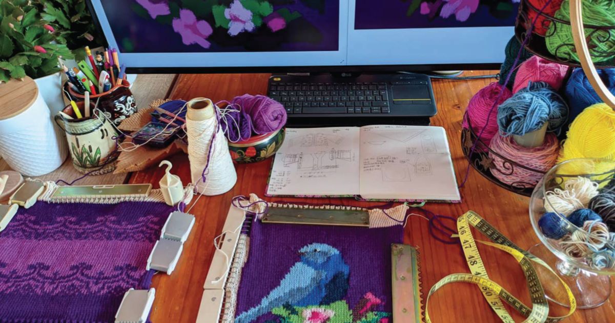 从数字艺术到嵌花