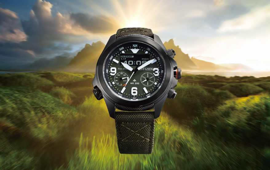 CITIZEN PROMASTER New Combination Watches Equipped With the Cal. U822 Movement