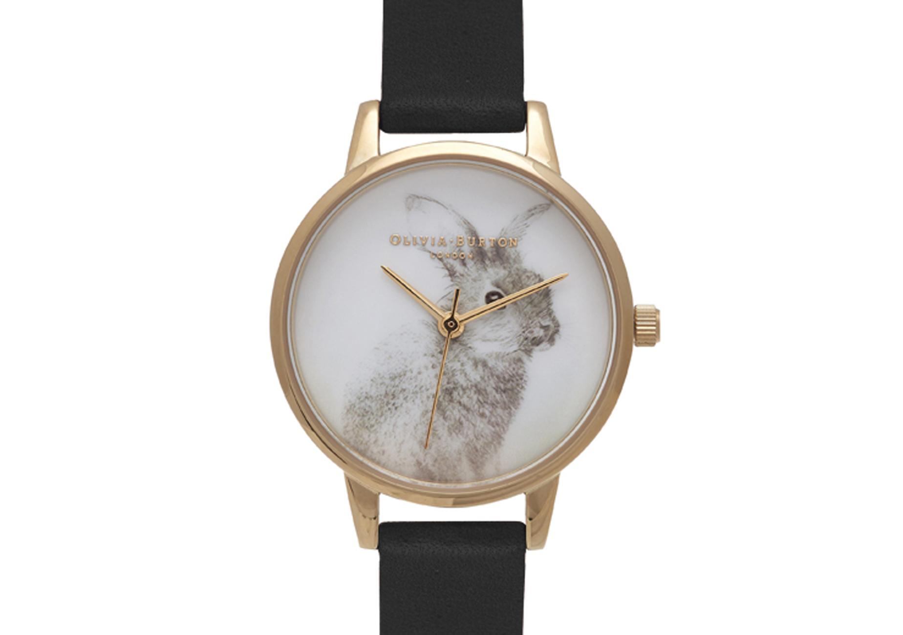 Ob15wl57 woodland bunny black and gold