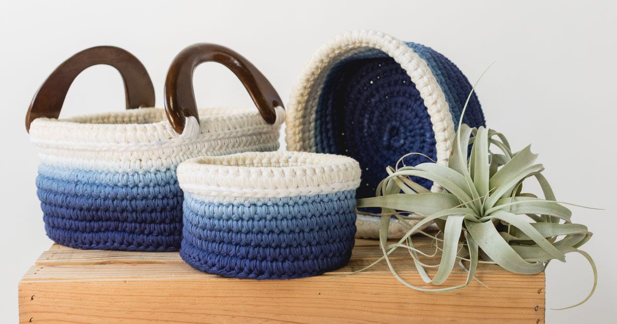Ombré Nesting Baskets