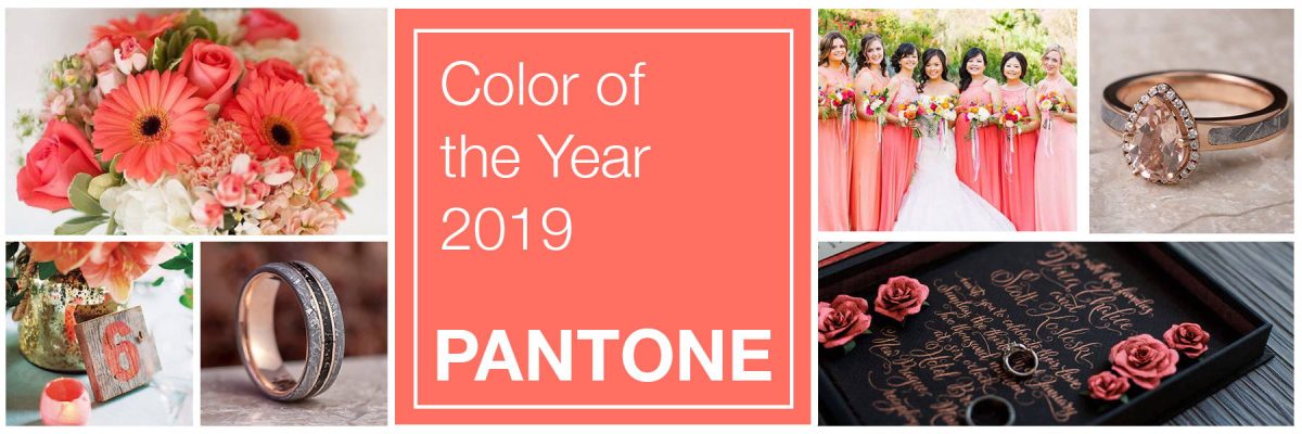 Pantone 2019 Color of the Year Living Coral Wedding Inspiration