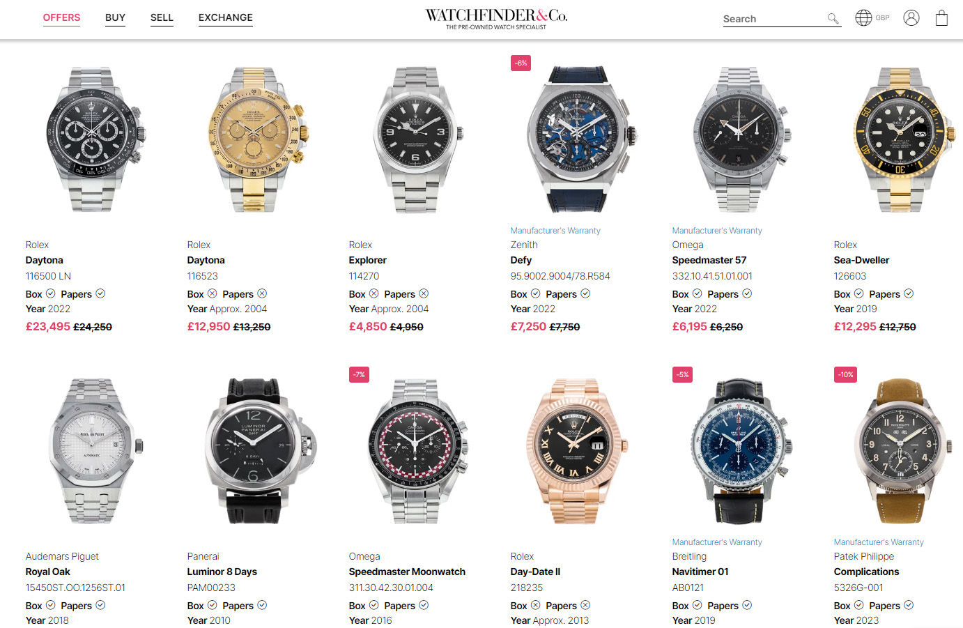 Yvfvsn5n watchfinder