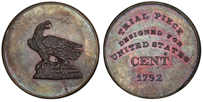 1792 Cent J-C1792-1, Dickeson Restrike