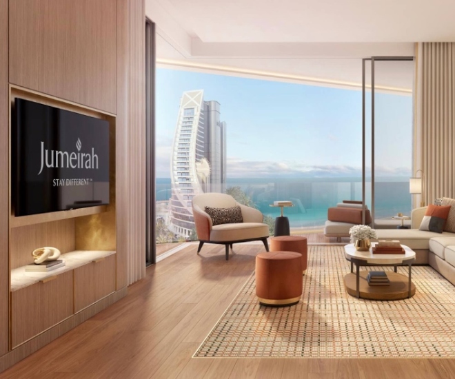 Jumeirah Al Arab Round：迪拜天际线的奢华