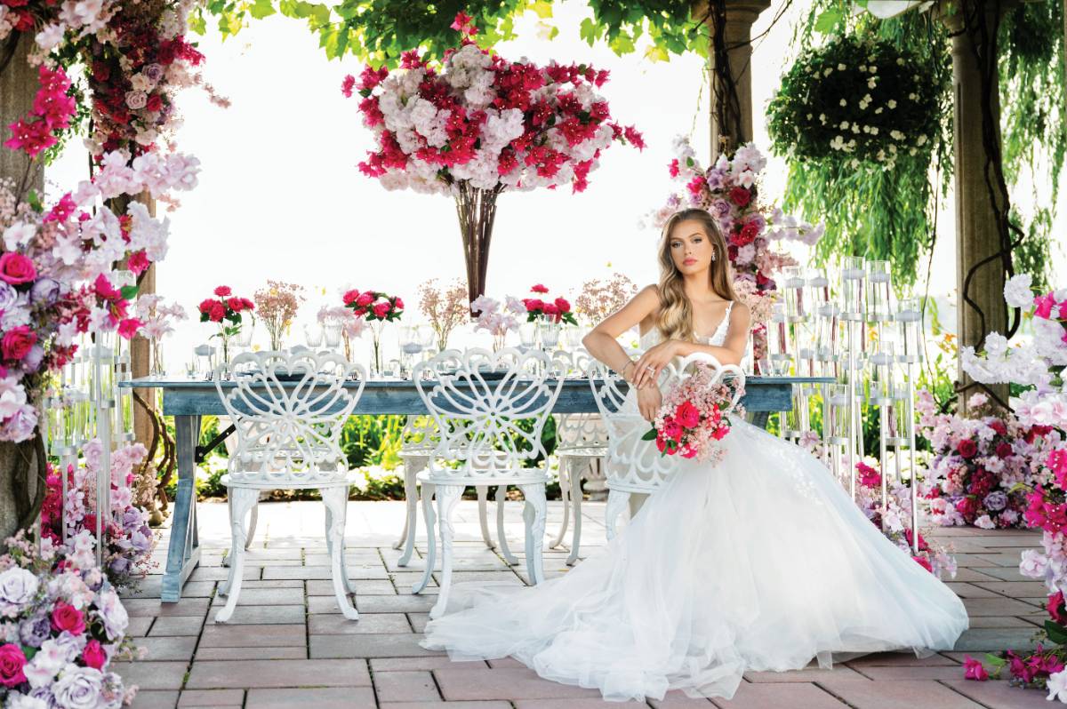 令人惊叹的粉色婚礼装饰| 优雅婚礼