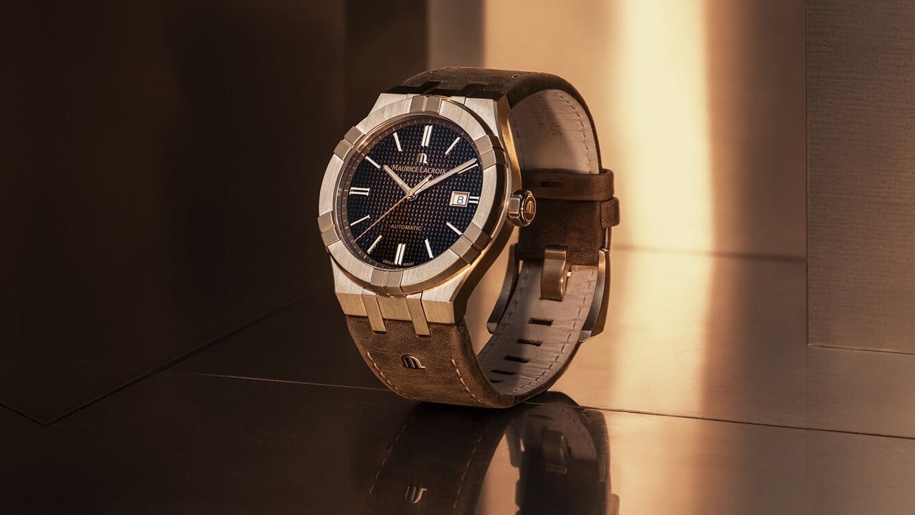 全新艾美 Aikon 自动上链青铜腕表