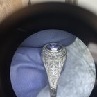 我发现了一枚班级戒指。