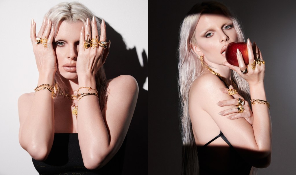 Julia Fox 与 Awe Inspired Jewelry 合作推出爬行动物系列