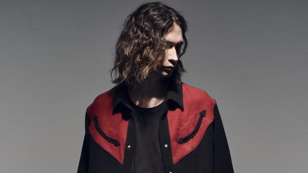 A unisex shirt from the God's True Cashmere x Wildside Yohji Yamamoto collaboration.