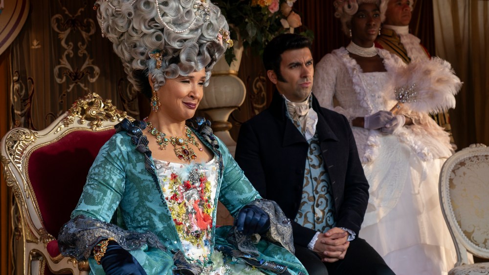 Golda Rosheuvel as Queen Charlotte in "Bridgerton"