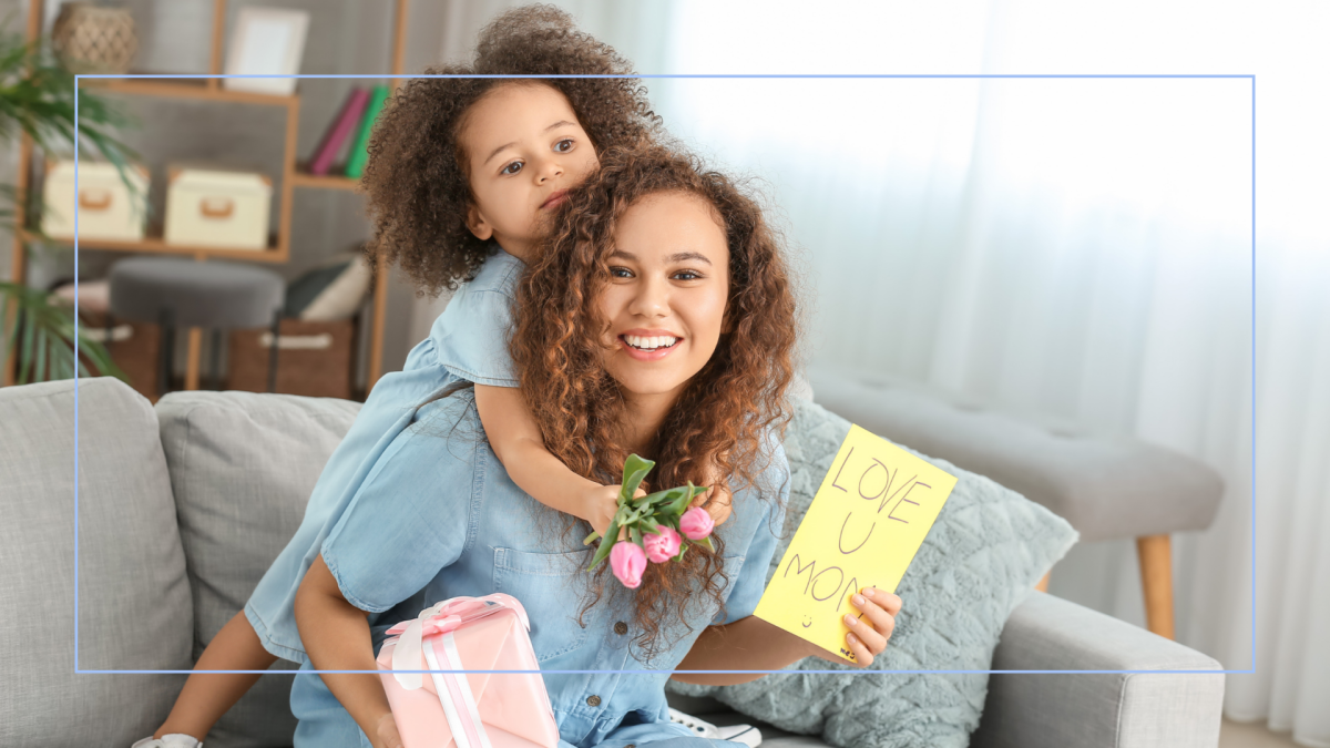 在母亲节庆祝母亲和导师