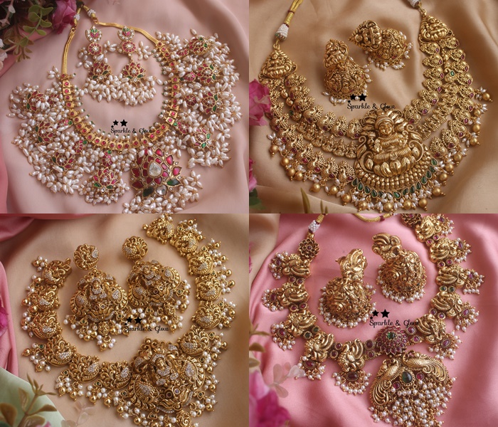 Gorgeous Gold Plated Necklace Collection From