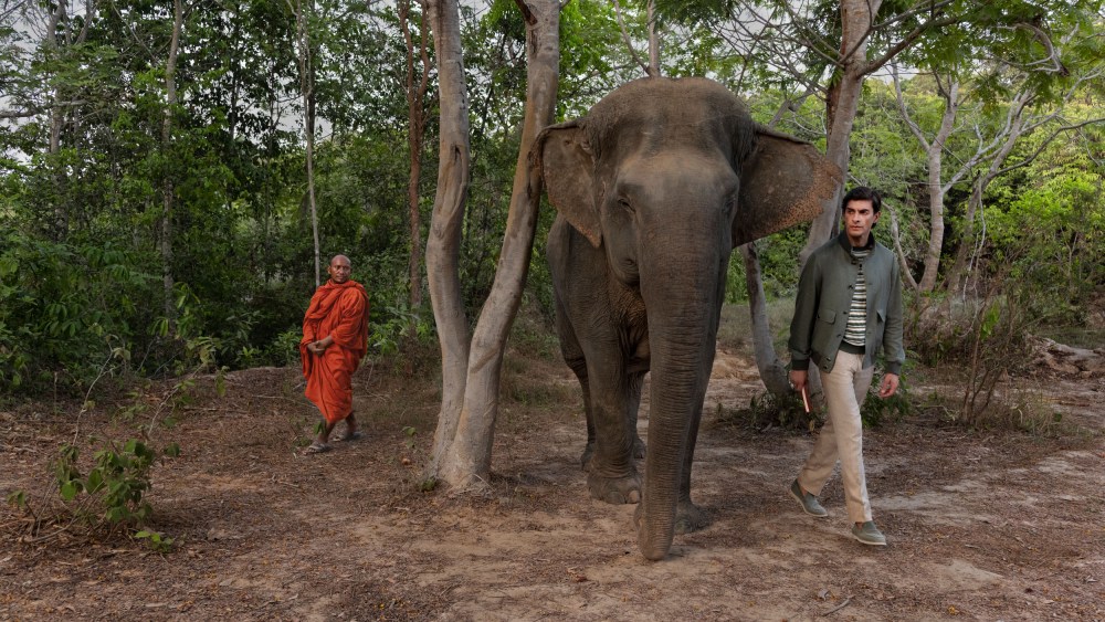 Stefano Ricci's spring campaign shot in Cambodia by Steve McCurry.