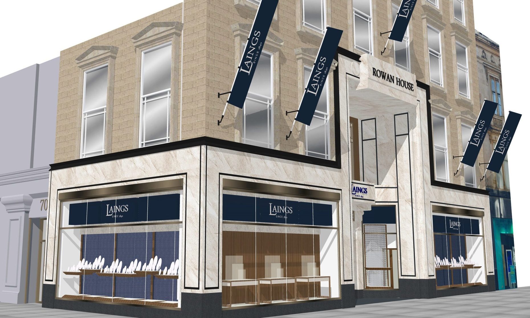 Laings 在格拉斯哥开设新旗舰店