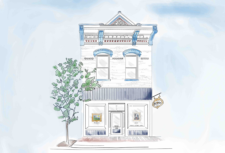 MS Rau 在科罗拉多州阿斯彭的历史建筑中开设第一家季节性画廊