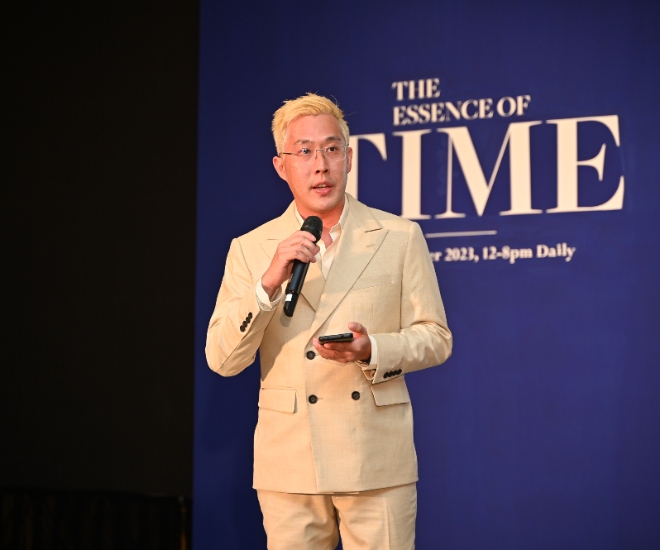 时间公开：新加坡钟表展专访 Nelson Lee