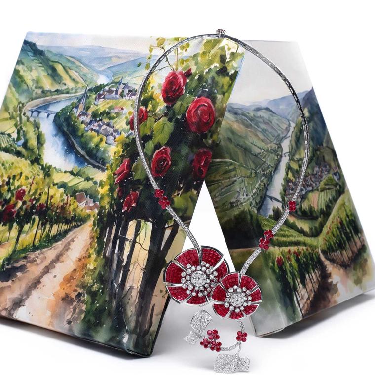 Stenzhorn La Moselle 项链以夏天的诗意为灵感