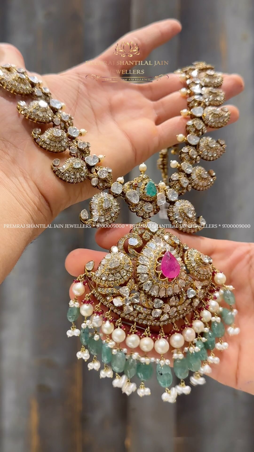 Gold Victorian Long Haram From