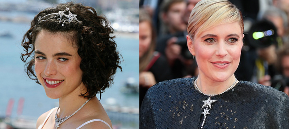 格蕾塔·葛韦格 (Greta Gerwig) 和玛格特·库利 (Marget Qualley) 亮相 2024 年戛纳电影节