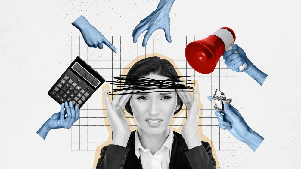 Stressed out consumer