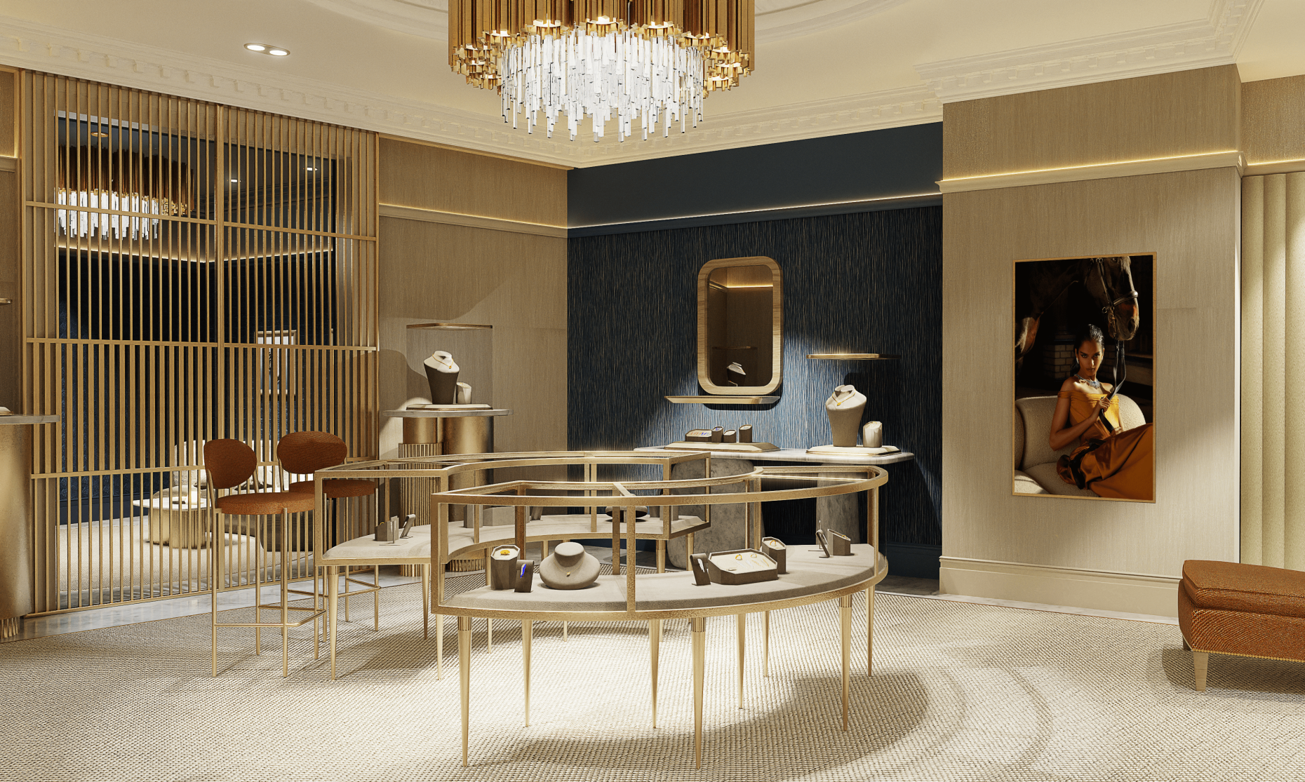 Garrard 在伦敦半岛酒店开设了伦敦第二家店