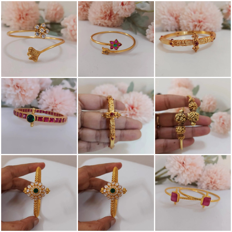 Gold Plated Silver Bangles From 'Dulhan Jewels'
