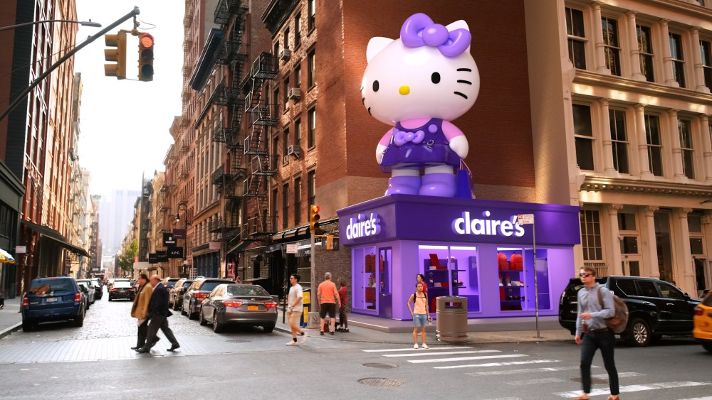 Claire's launches 'Hello Kitty, Hello World' celebration to celebrate Hello Kitty's 50 year anniversary.