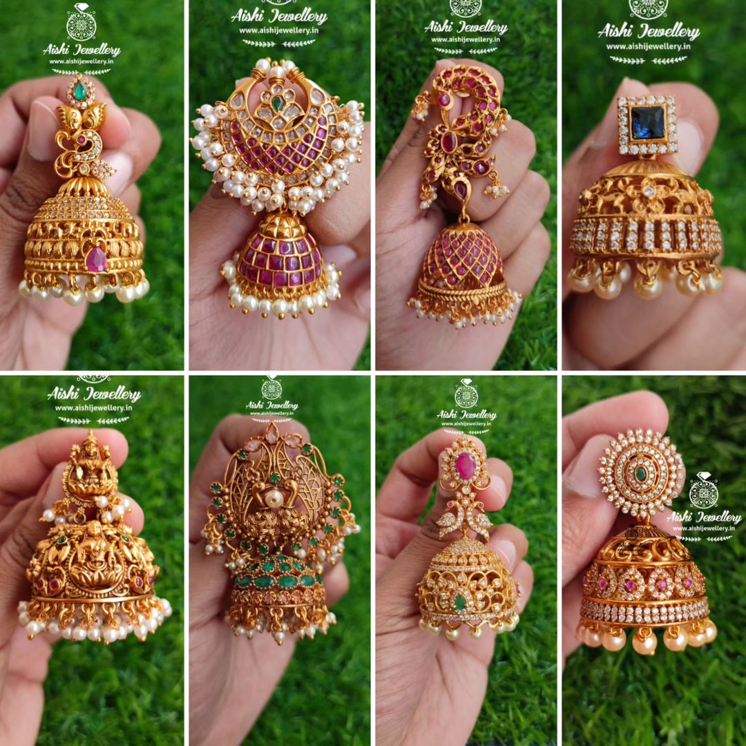Imitation Bridal Jhumkas From