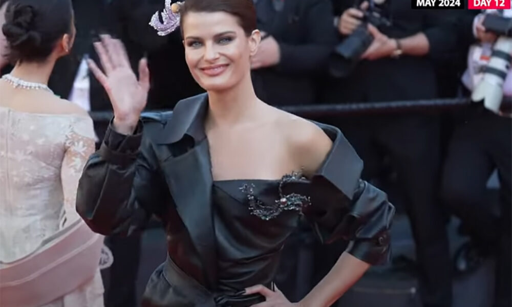 伊莎贝莉·丰塔纳 (Isabeli Fontana) 精心打造精美的 Elsa Jin 雕塑胸针