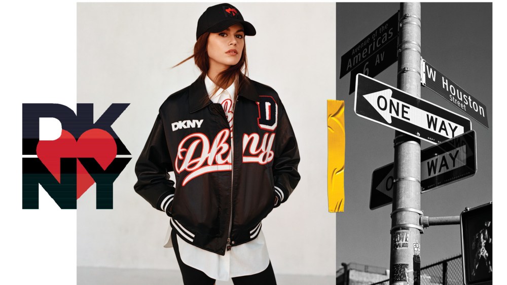 Kaia Kerber for DKNY.