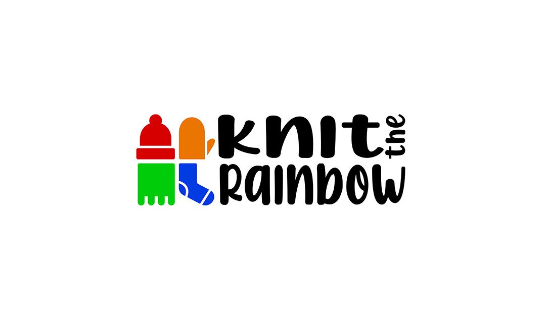 Knit the Rainbow logo