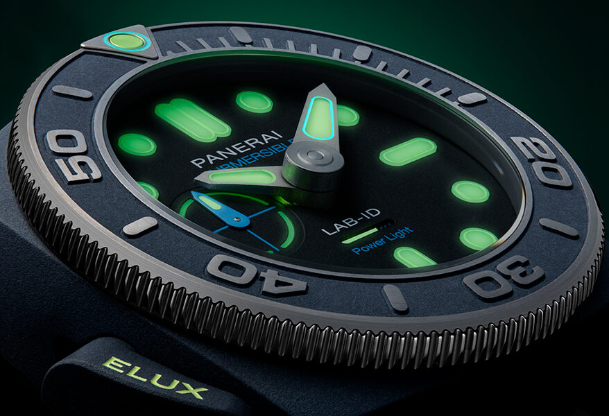 沛纳海推出革命性按需发光机械腕表