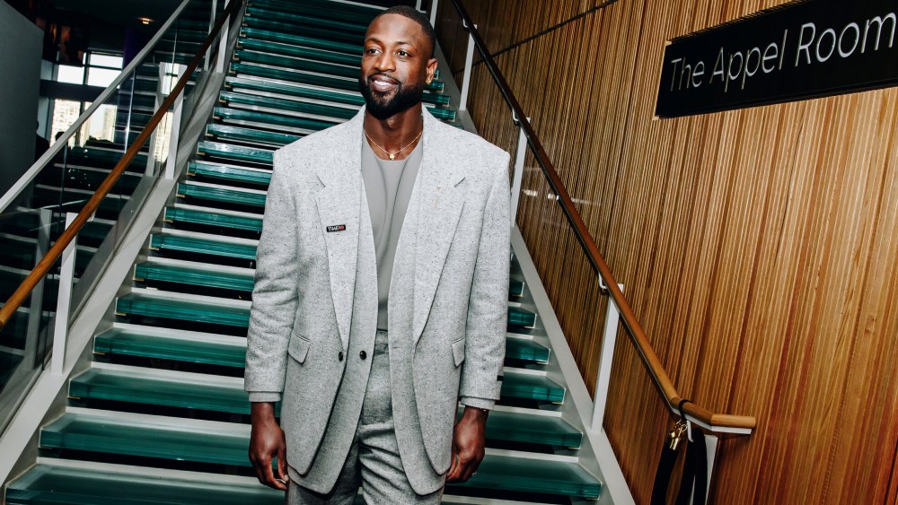 Dwyane Wade in Fear of God at the Time 100 Gala