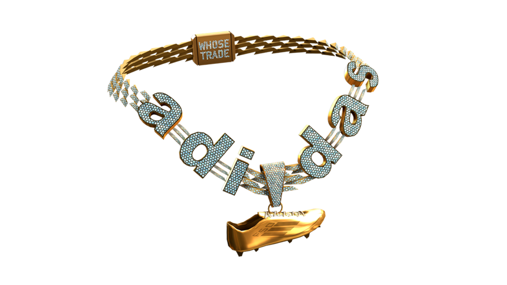 Adidas roblox whosetrade necklace