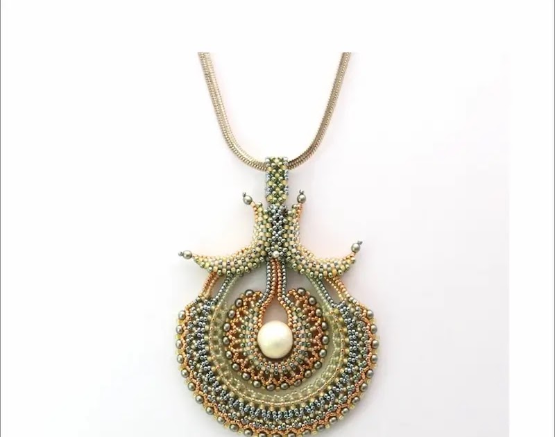 Beadebonair / The Beading Gem 提供的令人惊叹的串珠吊坠和项链教程