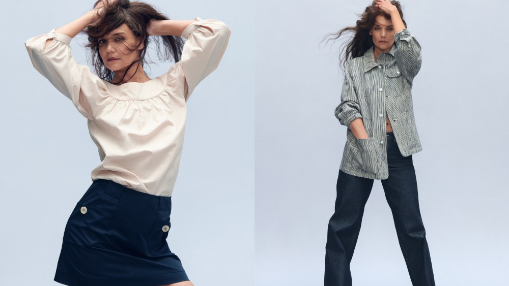 Katie Holmes for APC 2024, clothing collection collaboration, Interaction #24