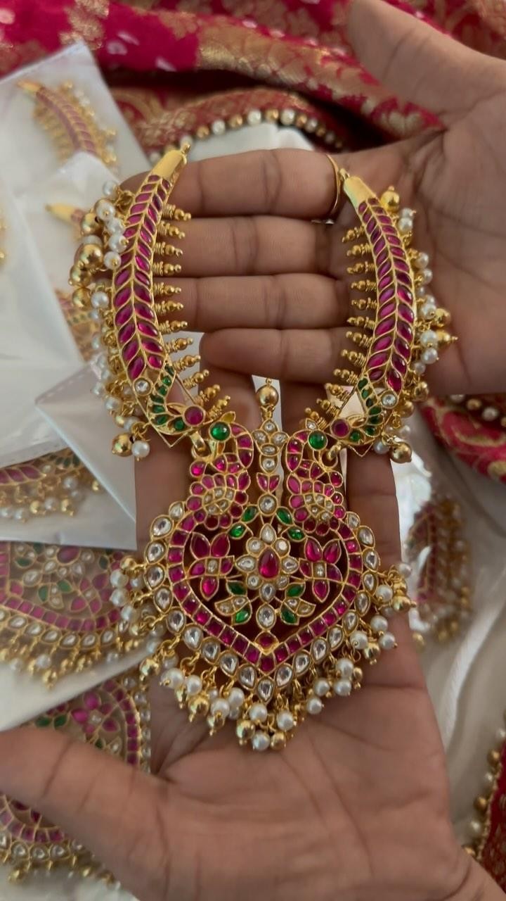 Beaded Kundan Jadau Necklace From 'Petals by Swathi'