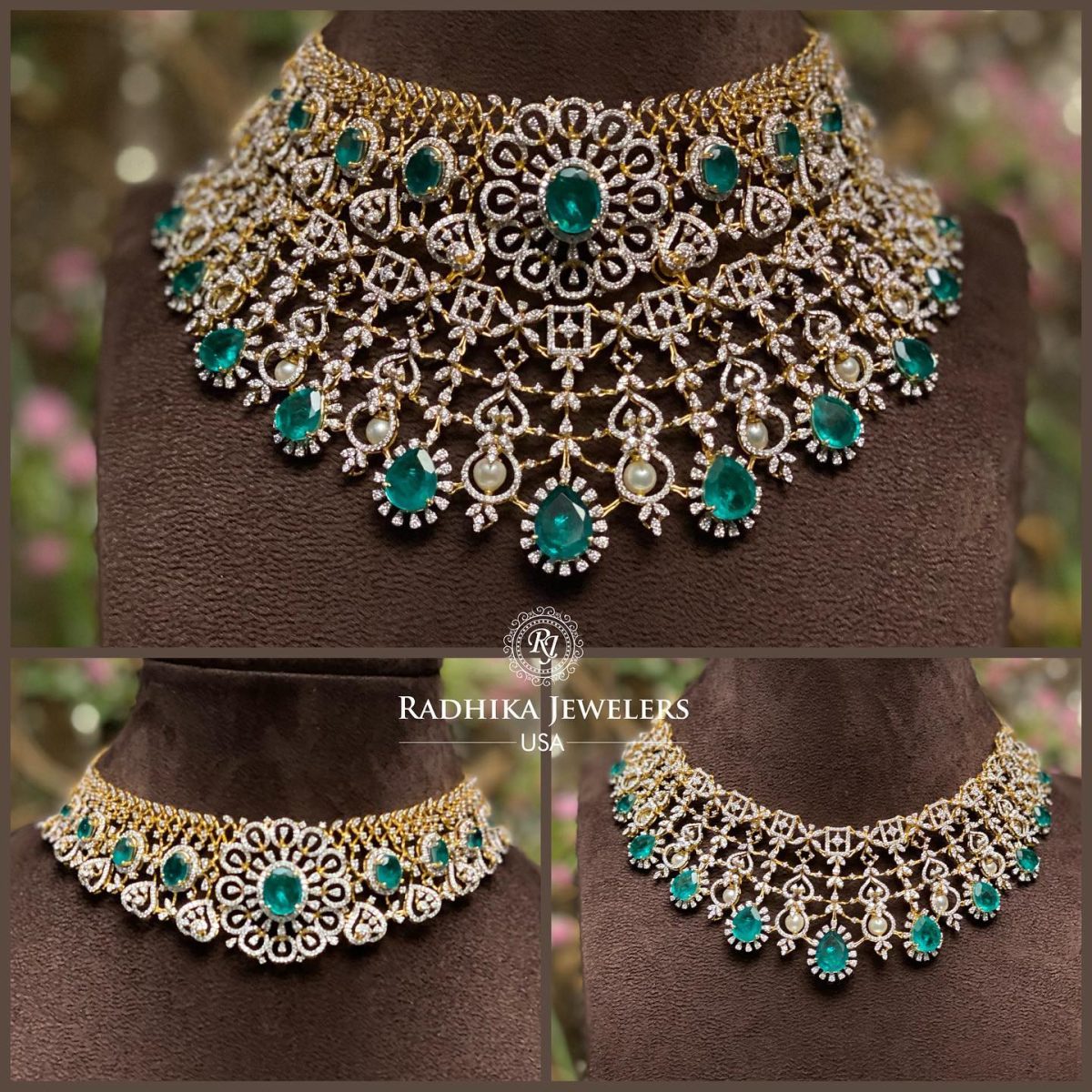 Bridal Coral Nakashi Haram From 'CBJ Gold'