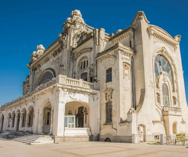 罗马尼亚康斯坦察废弃的康斯坦察赌场