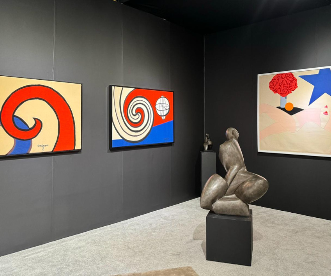 亚历山大考尔德挂毯的独家收藏