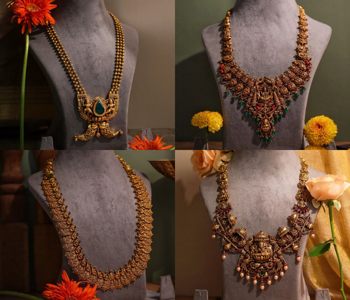 Imitation Pearl Drop Long Necklace From 'Daivik'