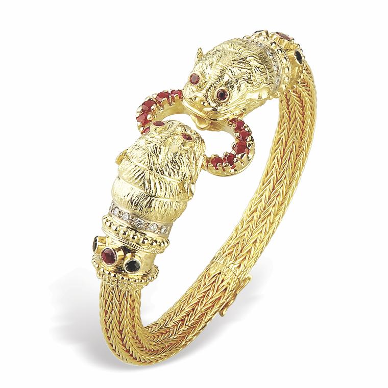 Lalaunis 希腊化双狮头手链