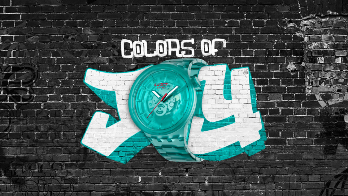 大、大胆、明亮：Swatch 的 Colors of Joy 系列