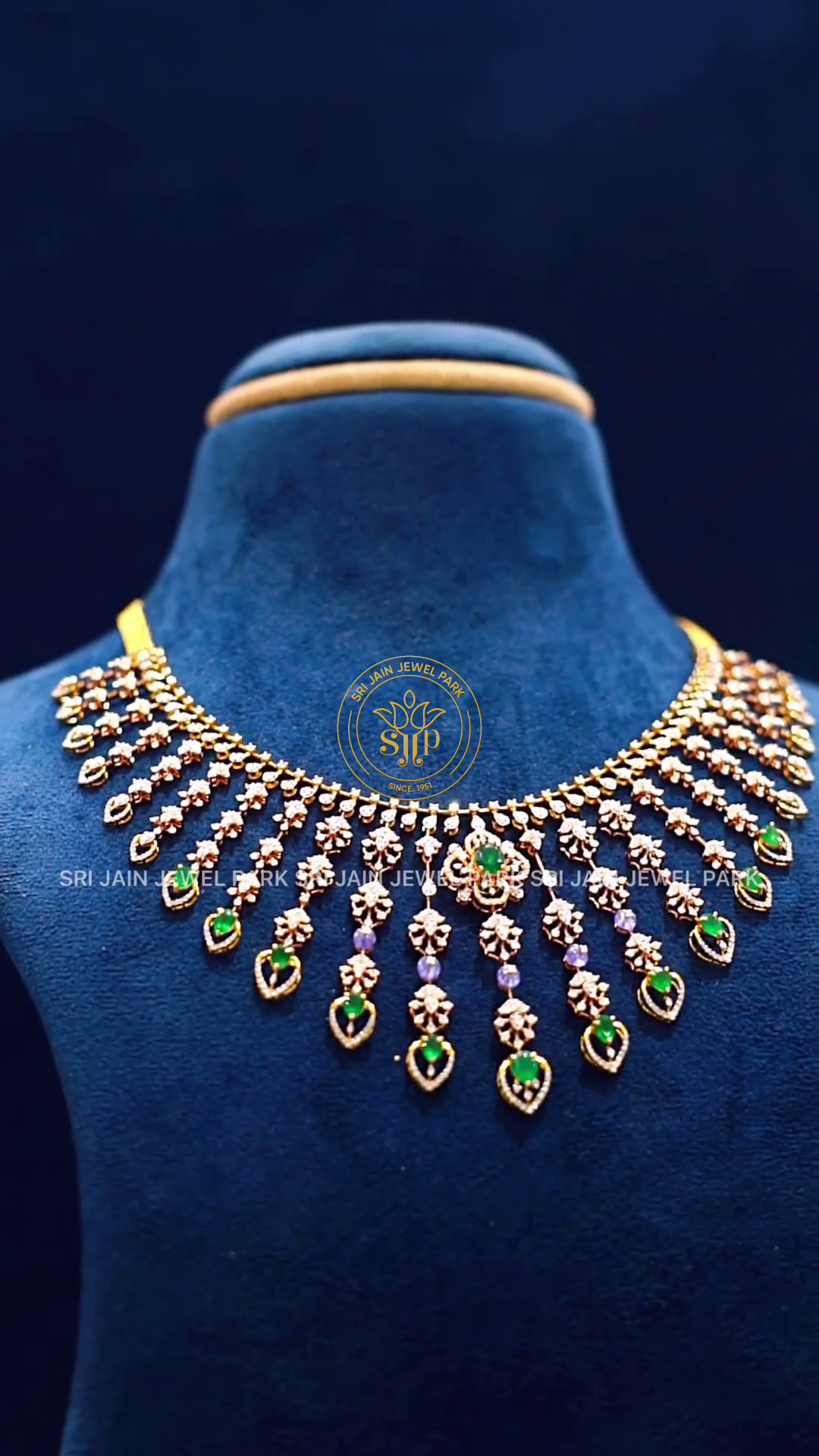 Light Weight Jelabi Necklace From 'Swarna Jewellers'