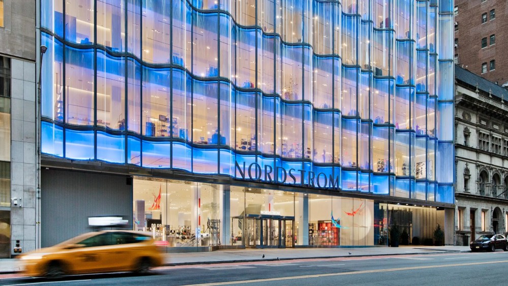 The Nordstrom New York City flagship.