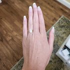 我们已经拿到结婚戒指了！